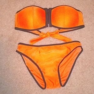 Orange Two Piece Bikini